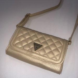 Guess gold wallet